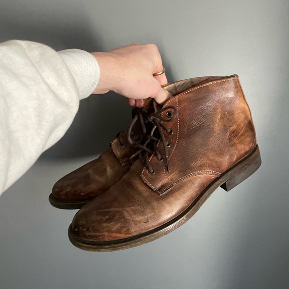 Bed Stu Bradley Distressed Chukka Boots Mens Size 10.5 - Picture 2 of 7